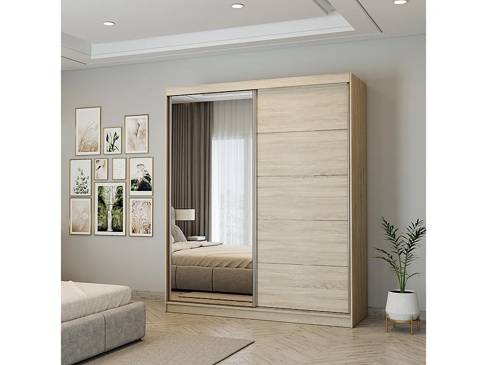 Armoire à portes coulissantes BELLA 03 183 cm