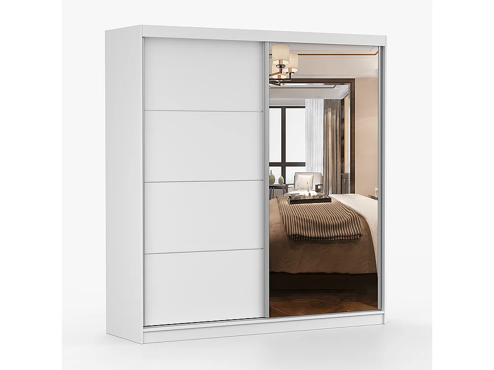 Armoire à portes coulissantes POLA 42 203 cm