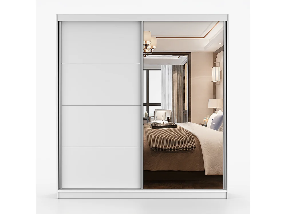 Armoire à portes coulissantes POLA 42 203 cm
