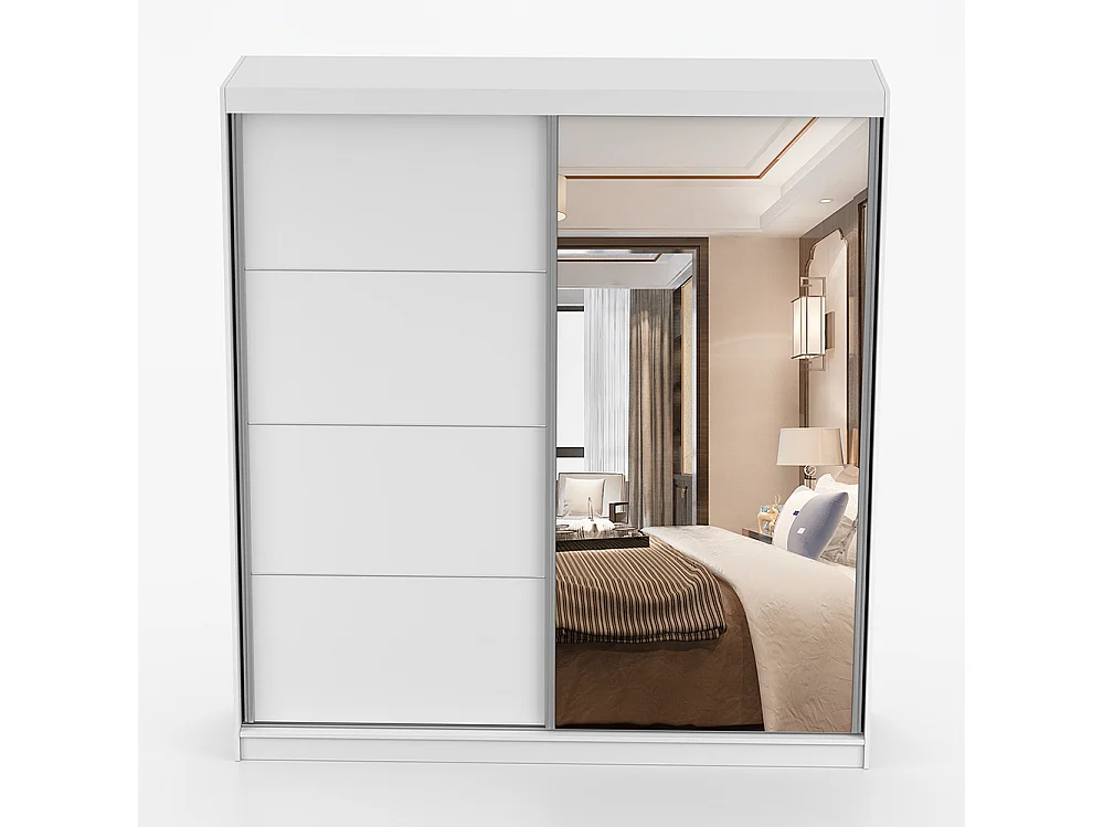Armoire à portes coulissantes POLA 42 203 cm