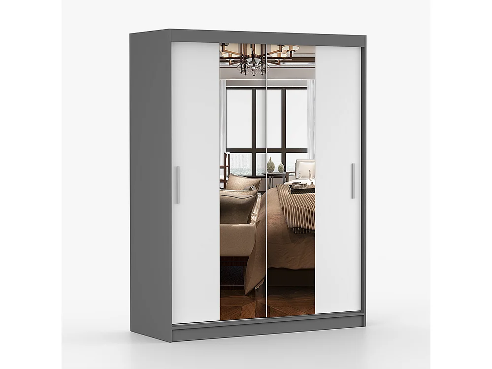 Schwebetürenschrank VISTA 01 150 cm