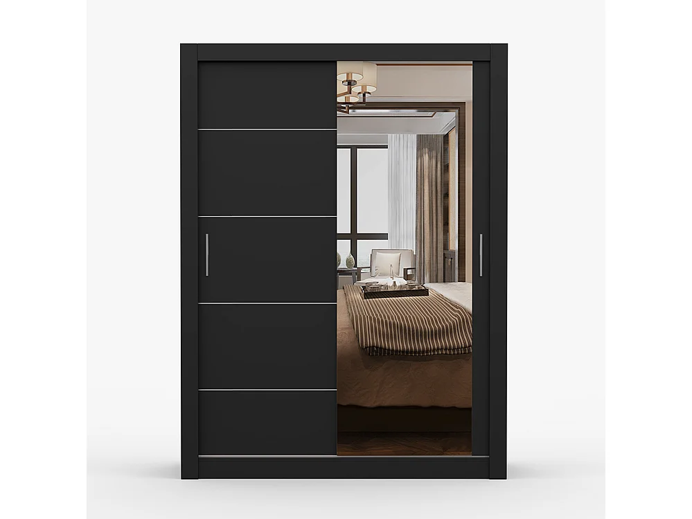 Armoire à portes coulissantes LION 150 cm