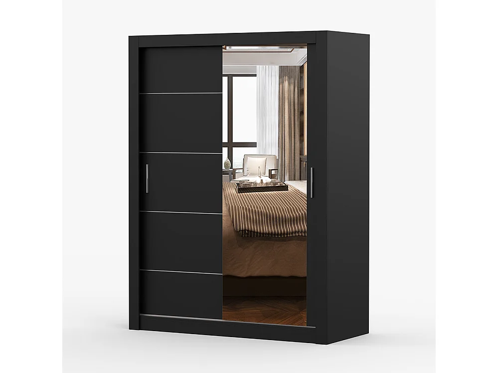 Armoire à portes coulissantes LION 150 cm
