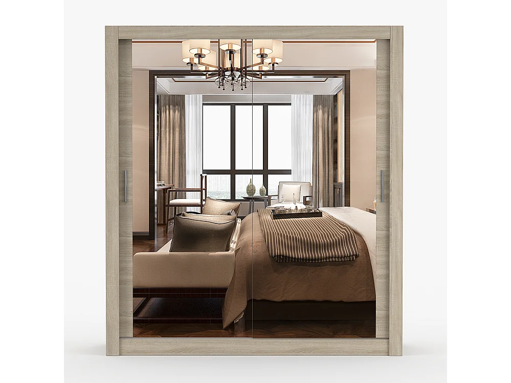 Armoire à portes coulissantes MILAN 180 cm