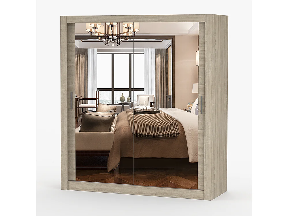 Armoire à portes coulissantes MILAN 180 cm