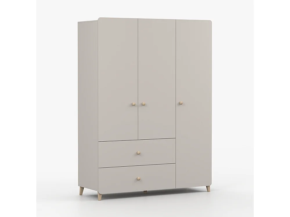 Drehtürenschrank MARIO 3D 120 cm