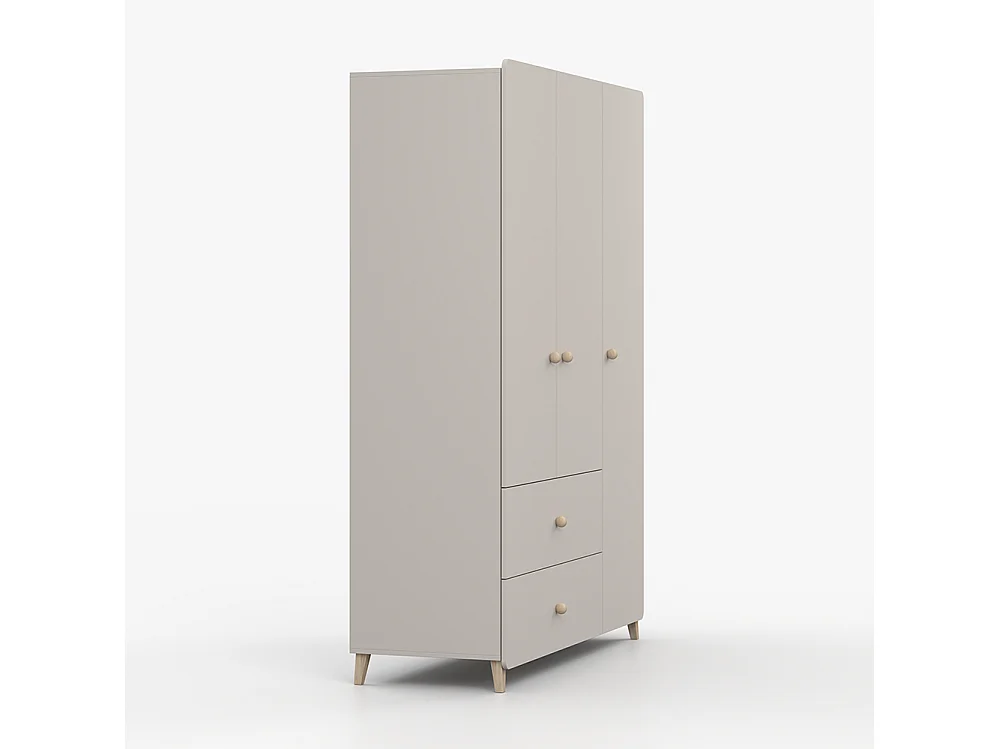 Drehtürenschrank MARIO 3D 120 cm