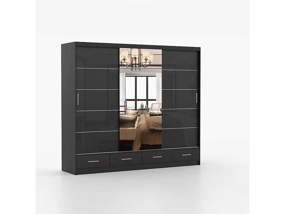 Schwebetürenschrank FLORENCE S 250 cm