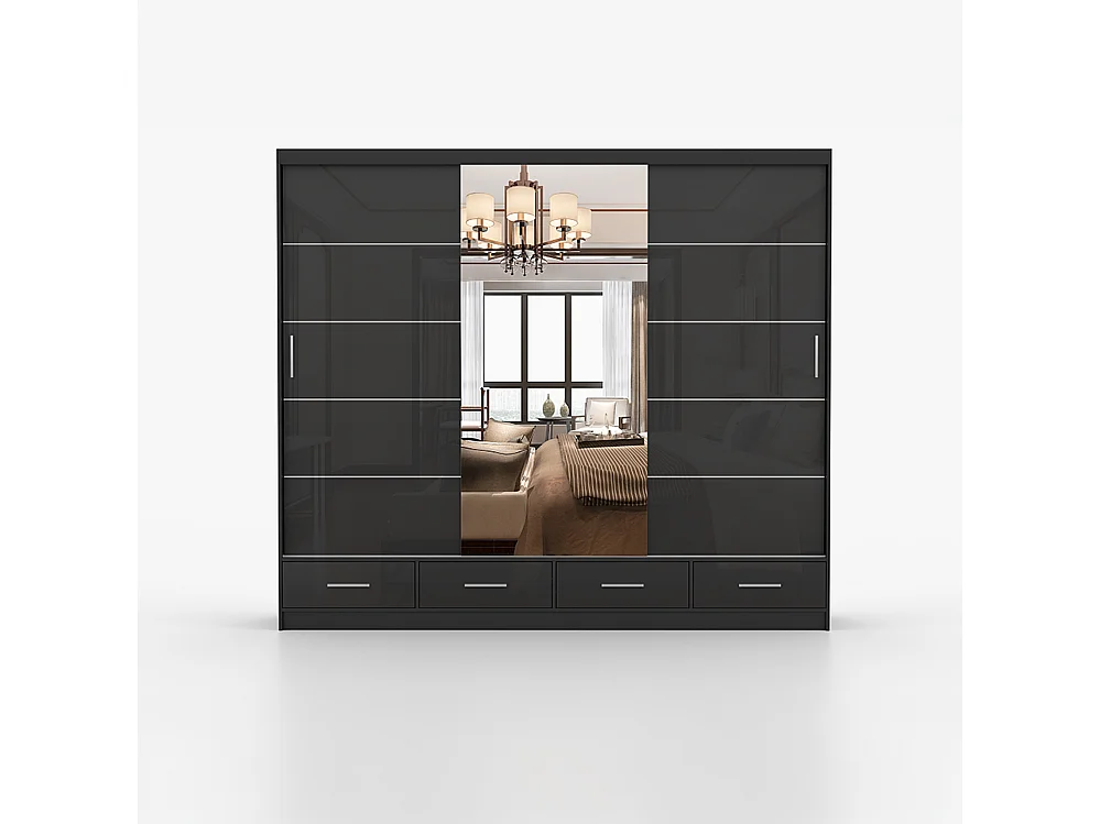 Schwebetürenschrank FLORENCE S 250 cm