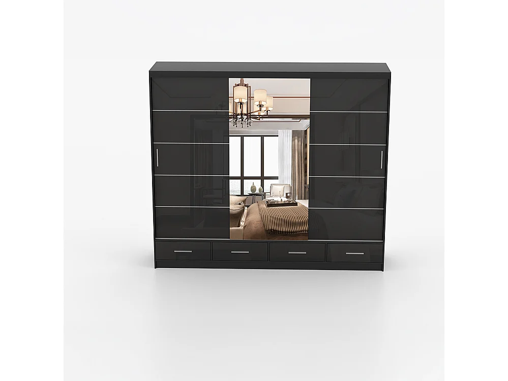 Schwebetürenschrank FLORENCE S 250 cm