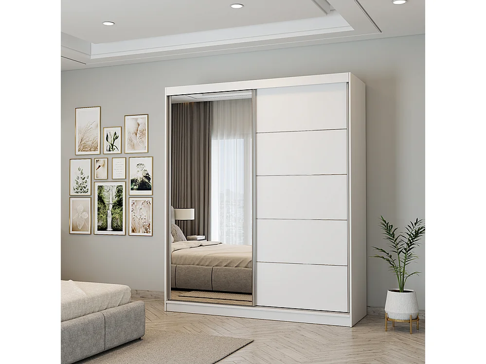 Armoire à portes coulissantes BELLA 03 183 cm