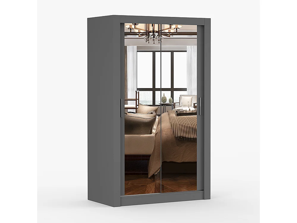Armoire à portes coulissantes MILAN 120 cm