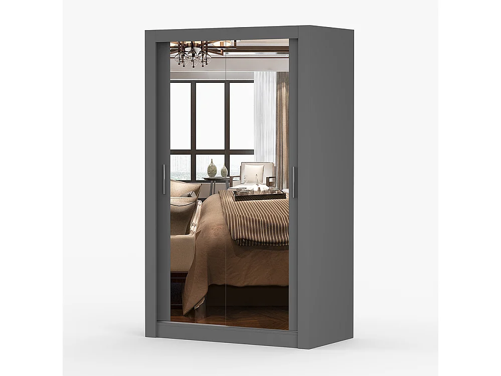 Armoire à portes coulissantes MILAN 120 cm
