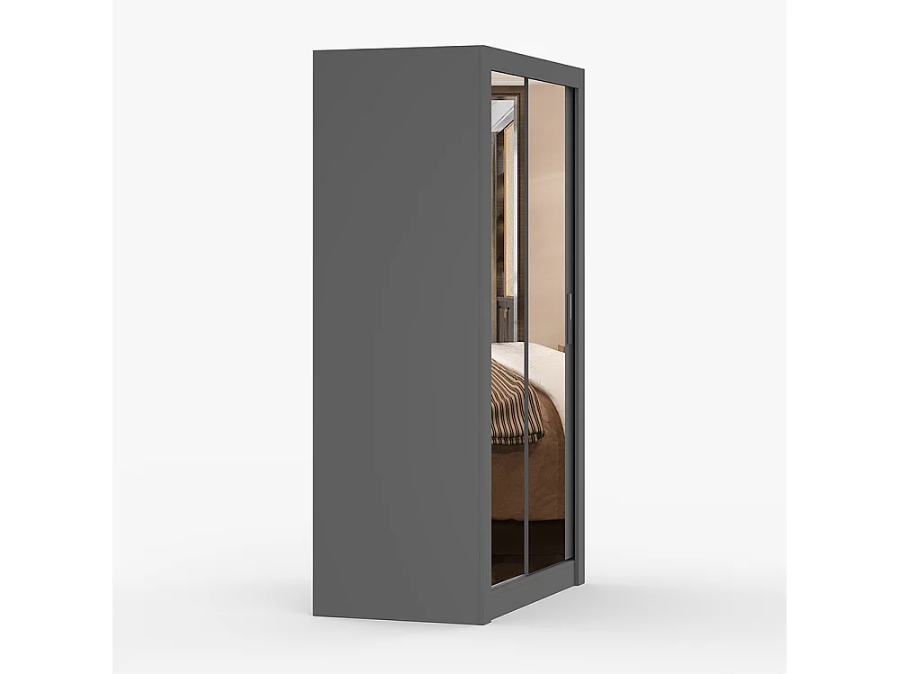 Armoire à portes coulissantes MILAN 120 cm