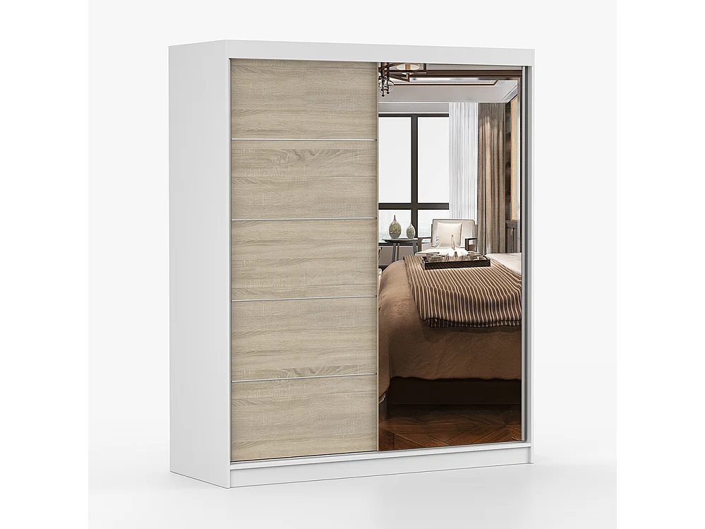Armoire à portes coulissantes BONO 05 160 cm