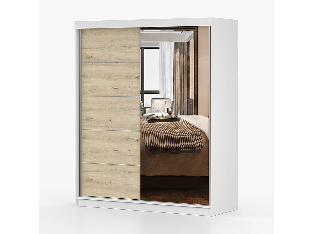 Armoire à portes coulissantes BONO 05 160 cm
