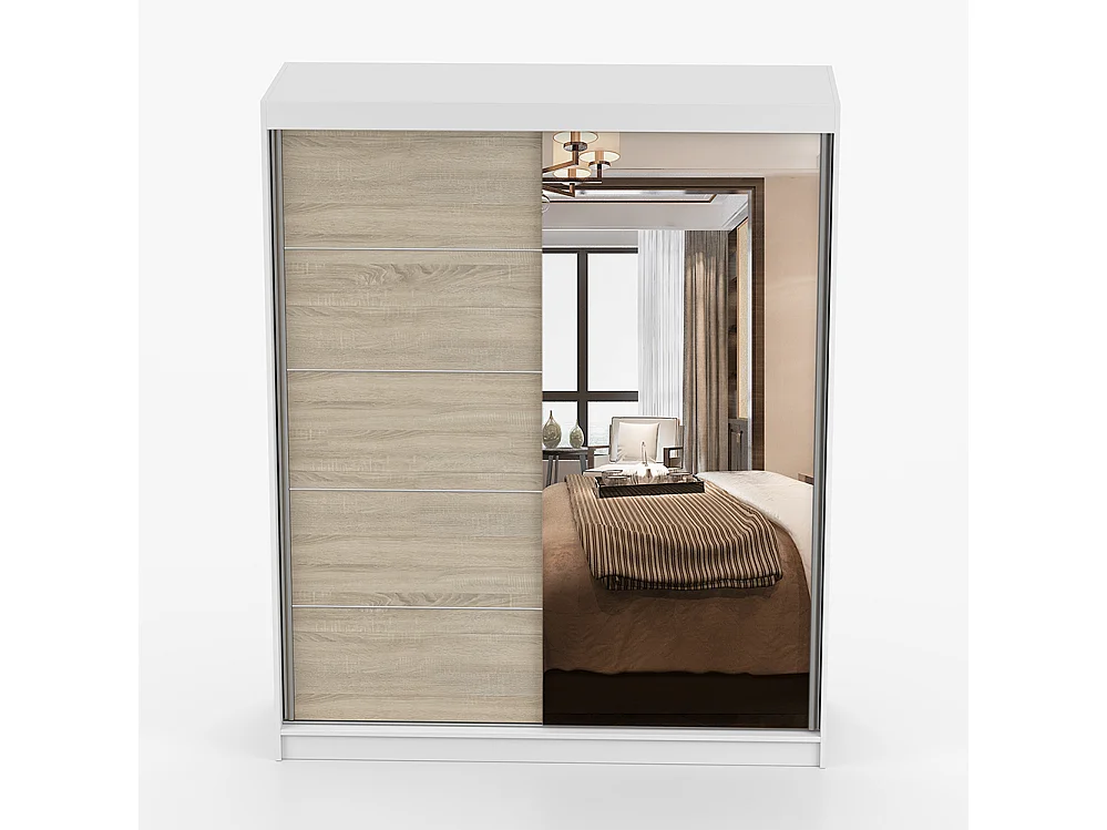 Armoire à portes coulissantes BONO 05 160 cm