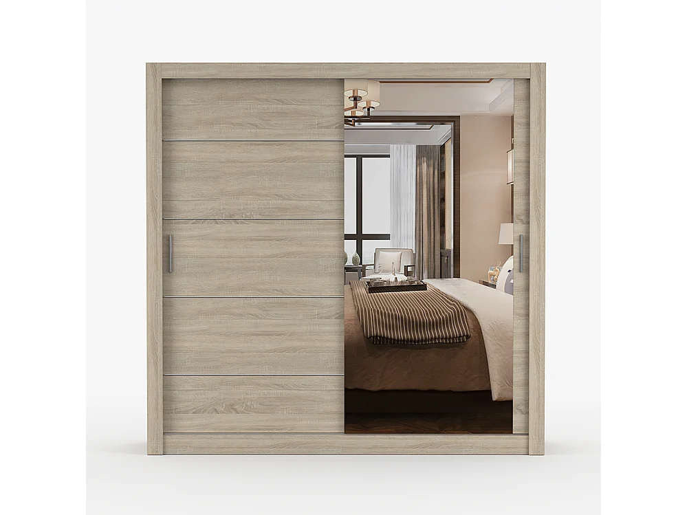 Armoire à portes coulissantes LION 203 cm