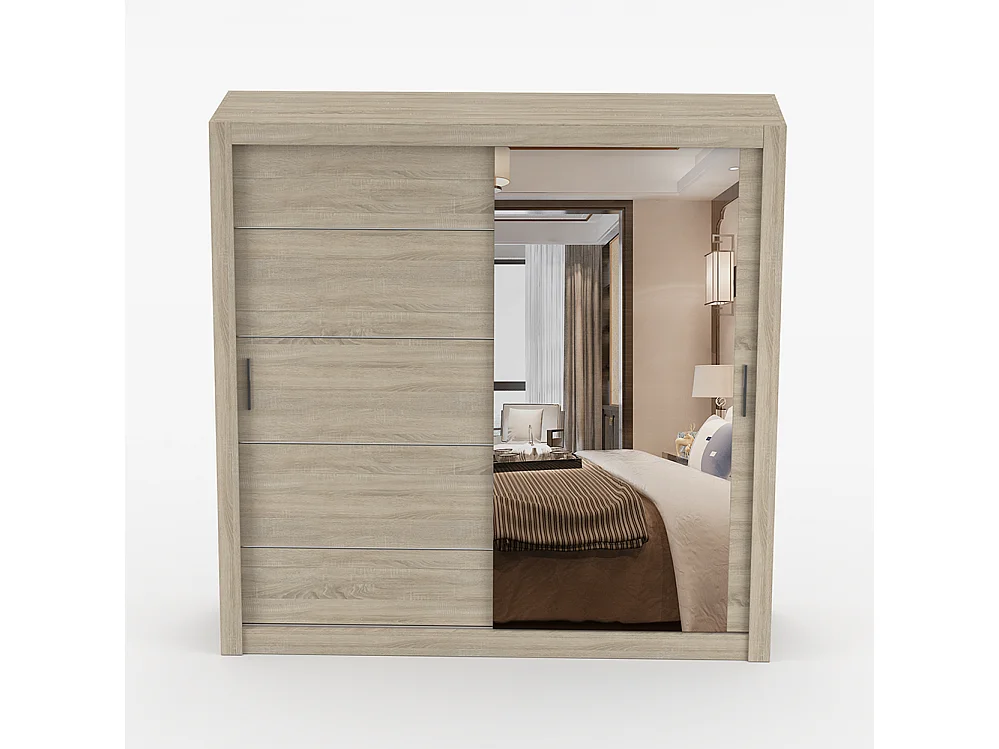 Armoire à portes coulissantes LION 203 cm