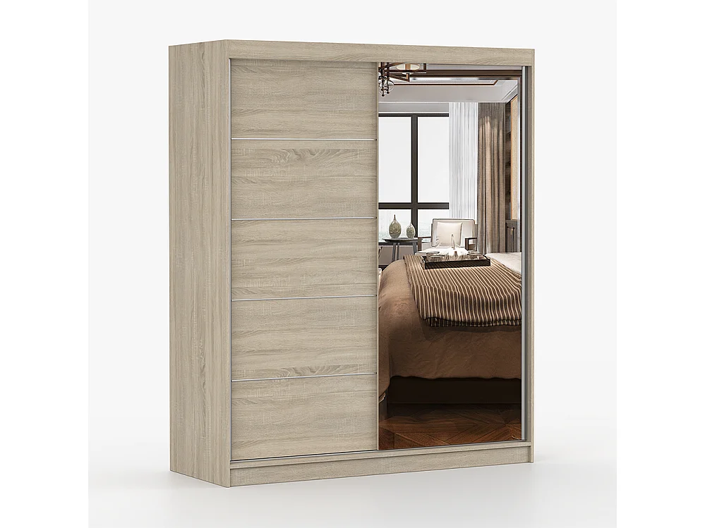 Armoire à portes coulissantes BONO 05 160 cm