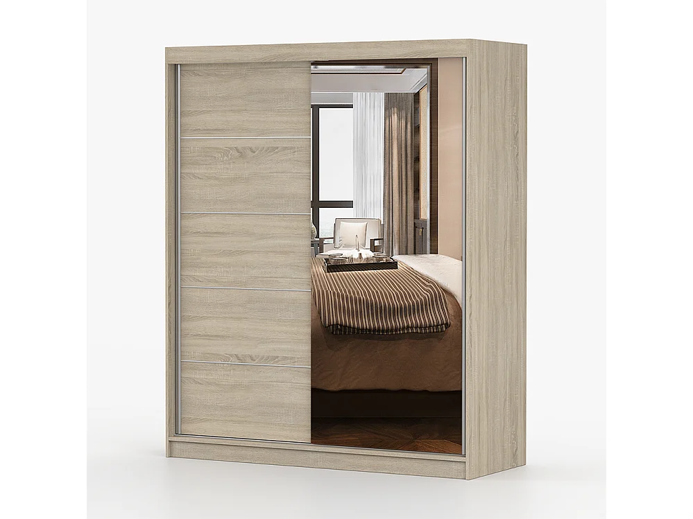 Armoire à portes coulissantes BONO 05 160 cm