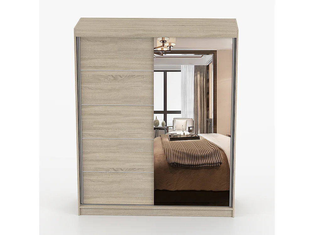 Armoire à portes coulissantes BONO 05 160 cm