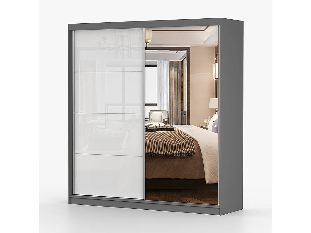 Schwebetürenschrank MULTI 35 233 cm