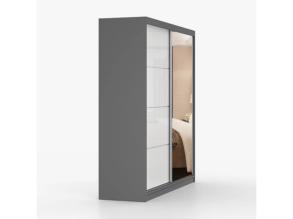 Schwebetürenschrank MULTI 35 233 cm