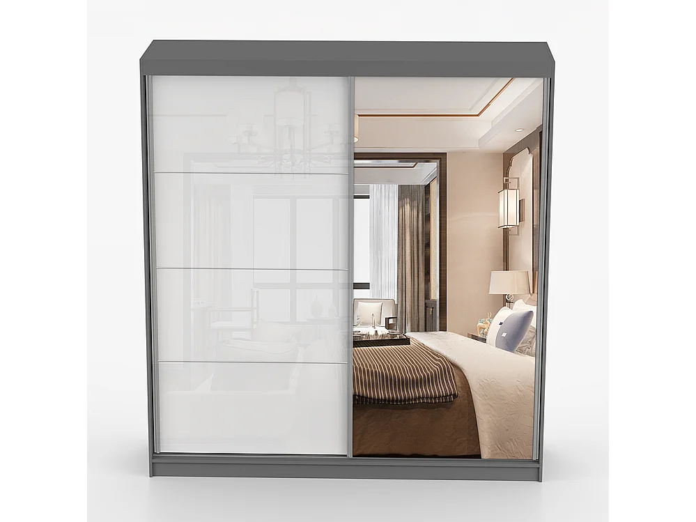Schwebetürenschrank MULTI 35 233 cm