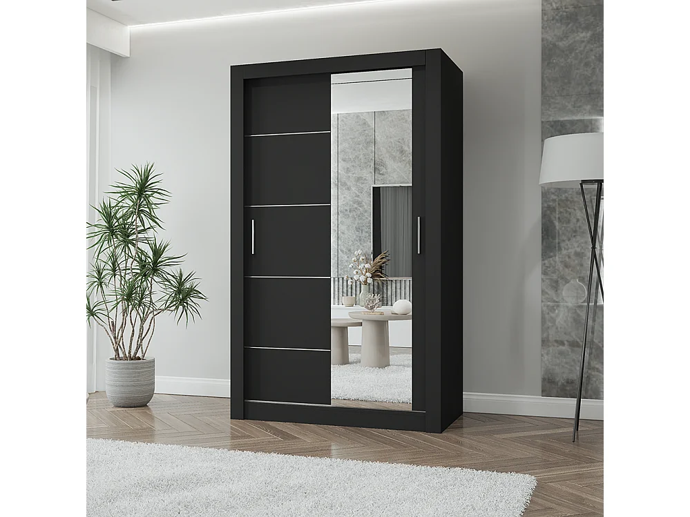 Armoire à portes coulissantes LION 120 cm