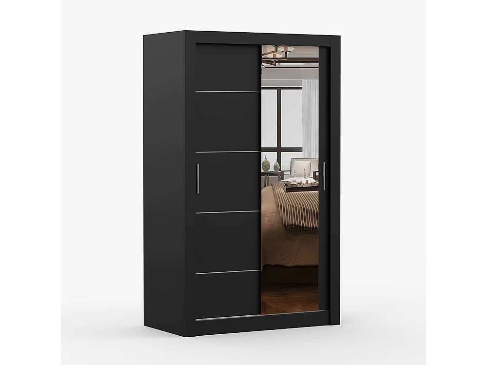 Armoire à portes coulissantes LION 120 cm