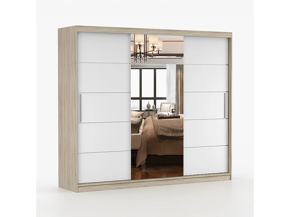 Armoire à portes coulissantes ASTRA 233 cm