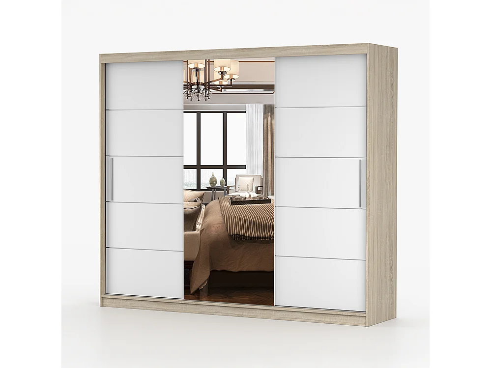 Armoire à portes coulissantes ASTRA 233 cm