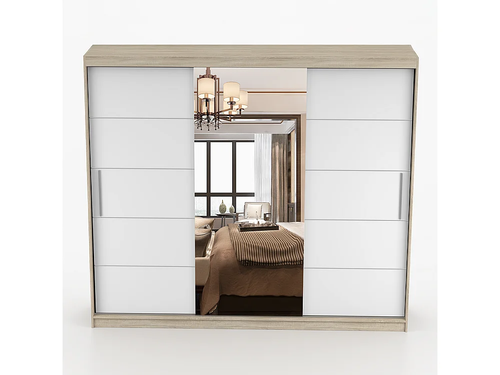 Armoire à portes coulissantes ASTRA 233 cm
