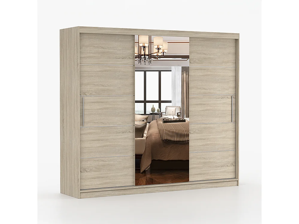 Armoire à portes coulissantes ASTRA 233 cm