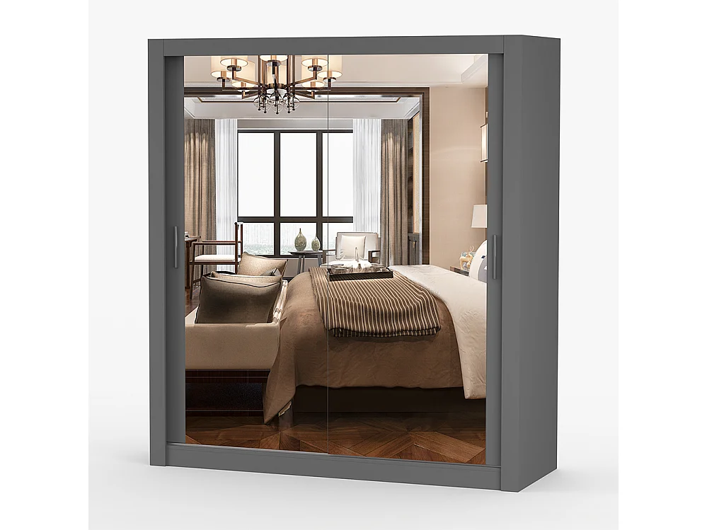 Armoire à portes coulissantes MILAN 180 cm