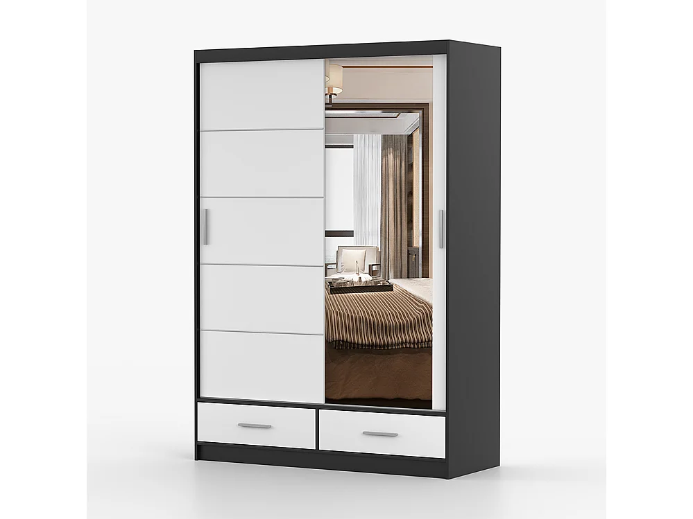Armoire à portes coulissantes FLORENCE S 150 cm