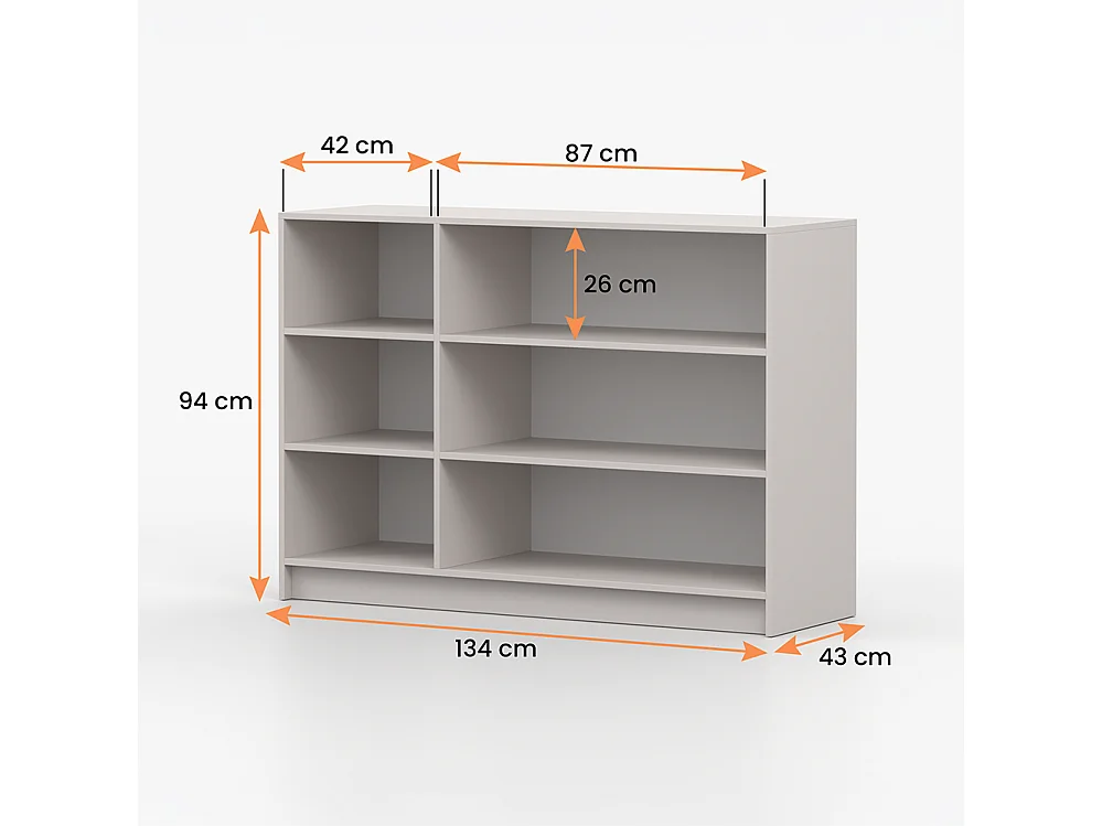 Commode ROSA 3D 134 cm