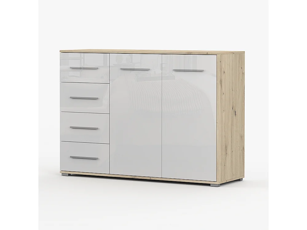 Kommode FRIDA 01 135 cm, Semigloss