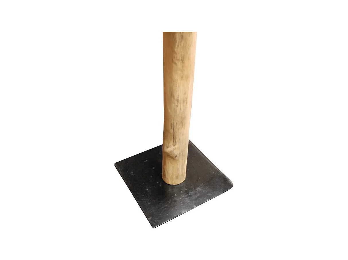 Porte-manteaux H.185 cm en bois et forme d'arbre pied métal - DAYA