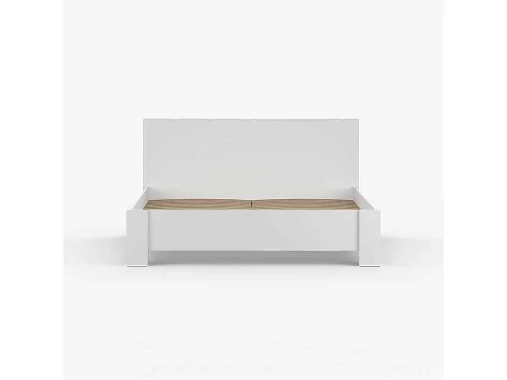 Lit 160×200 MEDIOLAN 02, Blanc