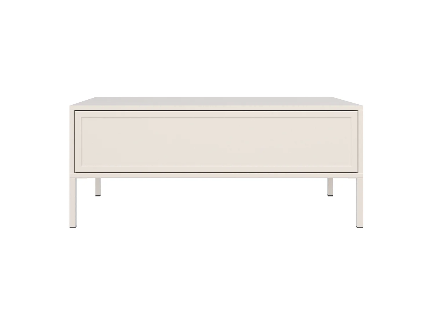 Table basse avec tiroir – gris cachemire – 100x50 cm – VELVETO