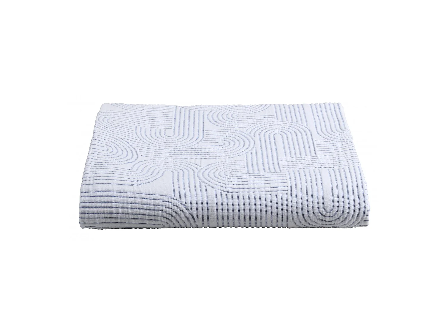 Plaid Kiko indigo 140 x 180 cm La Cerise sur le Gâteau