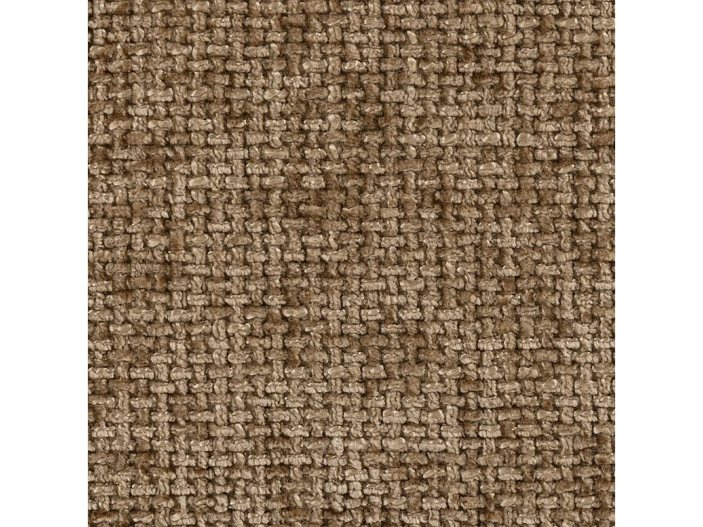 Bocca - Canapé d'angle droit 4 places en tissu à dossier capitonné - Bronze
