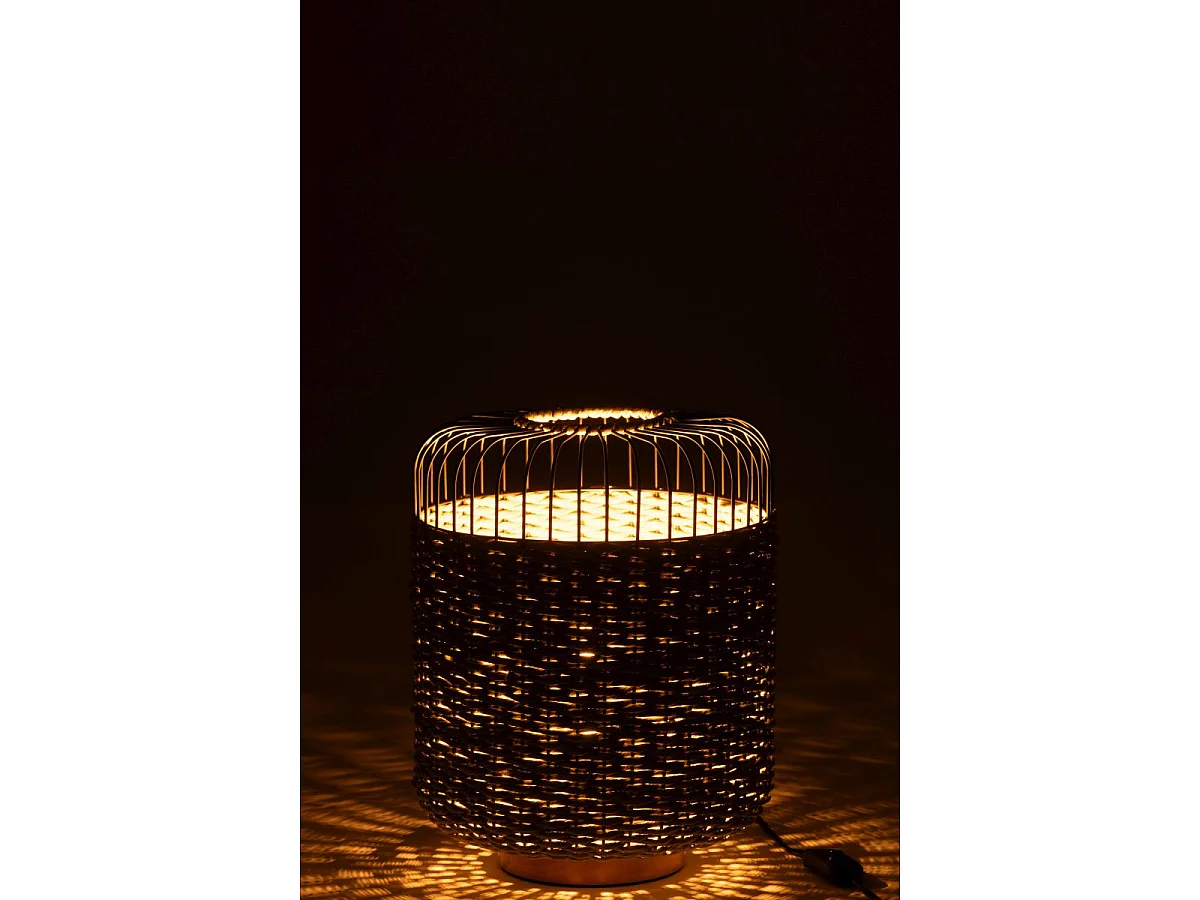 Lampe à Poser en Métal "Eldon" 34cm Vert
