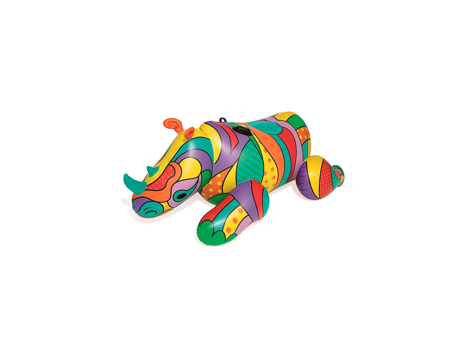 Rhinocéros gonflable Bestway Pop Art 201x102 cm