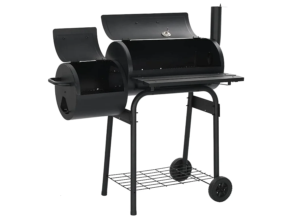 Barbecue fumoir classique au charbon