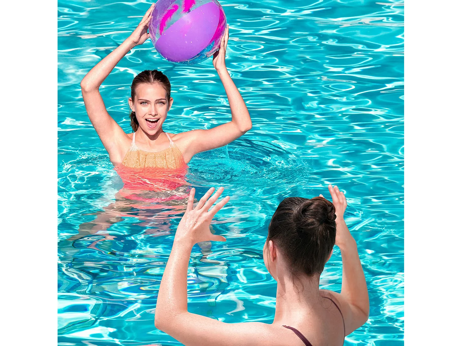 Ballon de Plage Gonflable Bestway Plumes 41 cm