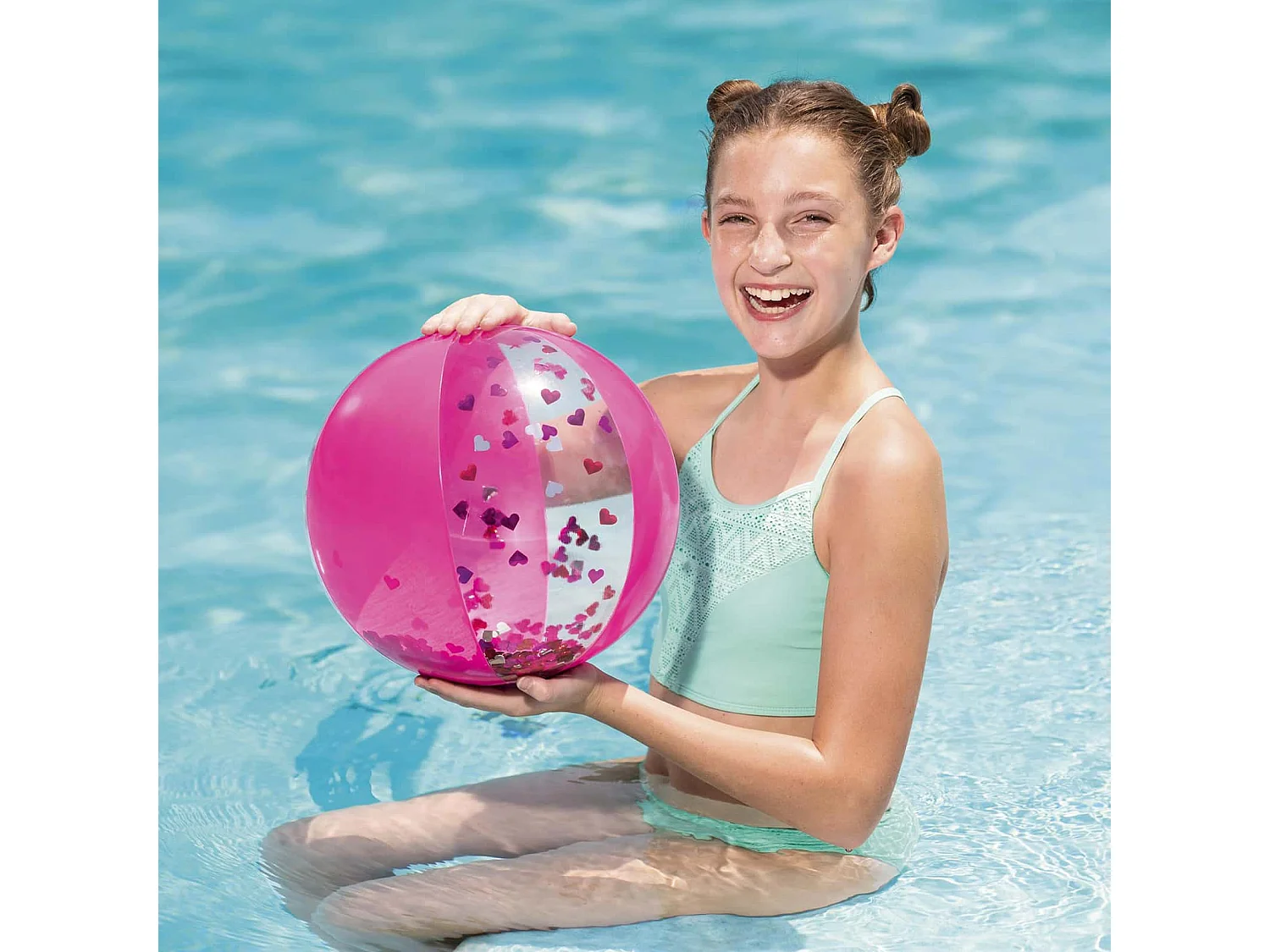Ballon de Plage Gonflable Bestway Paillette 41 cm