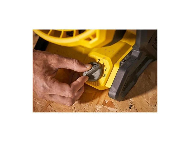 Ventilateur - STANLEY - SFMCE001B-XJ - 3 vitesses - 1100 m3/h - Autonomie 8h